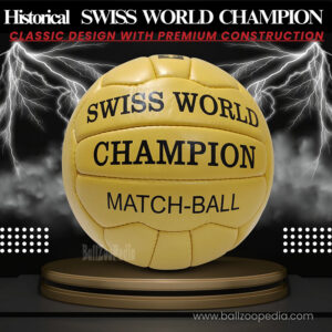 Swiss World Champion Official Match Ball Soccer 1954 Featured Image View