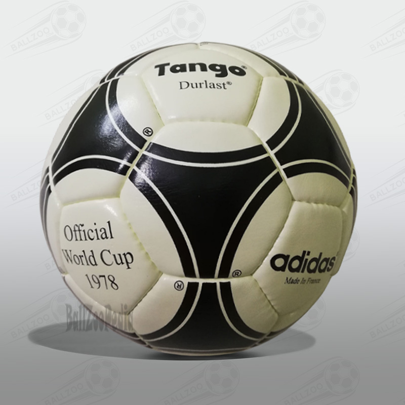 Front Image View of Adidas Tango Durlast Football 1978 FIFA World Cup