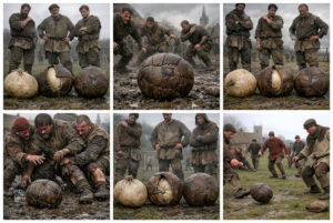 Image of the Early Forms of Soccer Balls