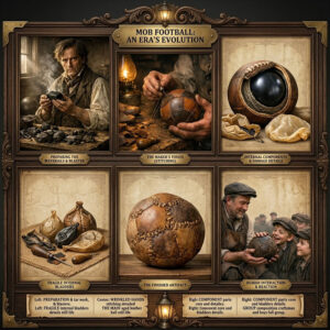 Image of the homemade soccer ball a revolutionary invention